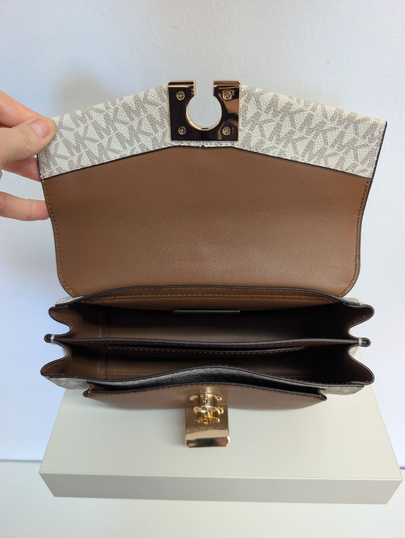 Michael Kors Lita Two Tone Medium Bag