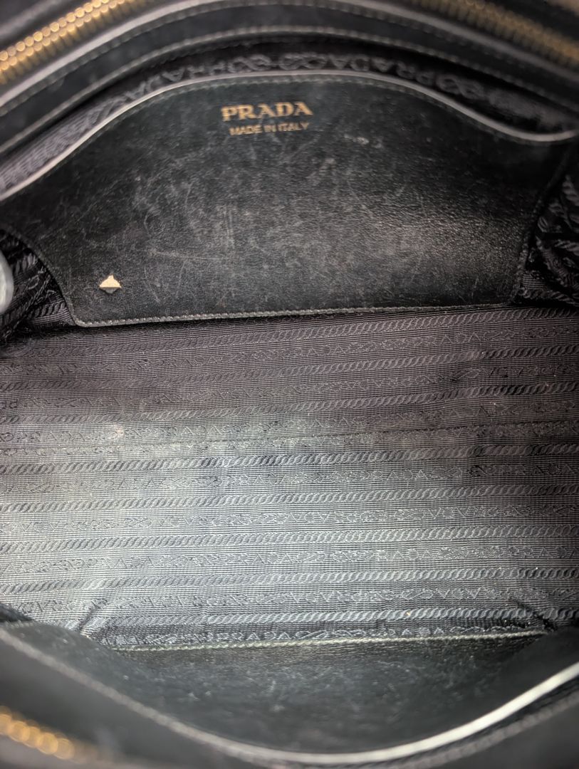 Prada Saffiano and City Calf Esplanade Bag