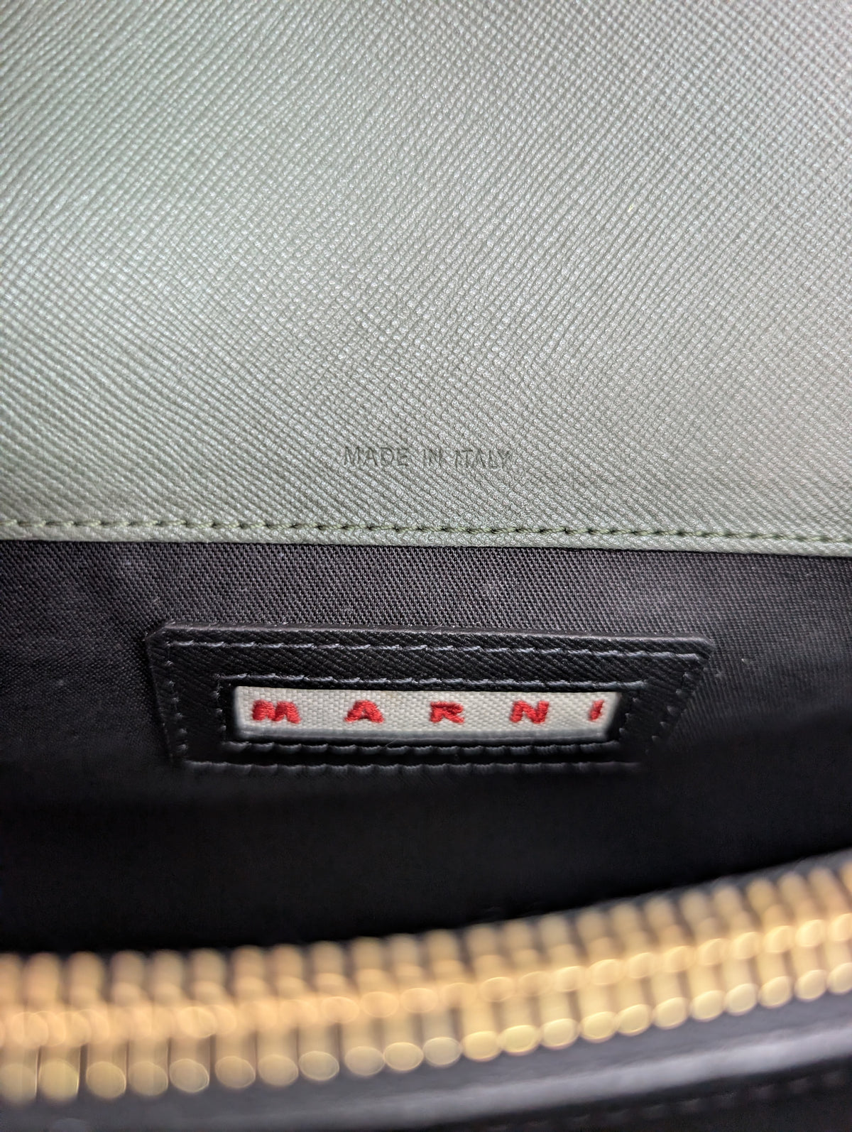 Marni Tri Colour Trunk Bag