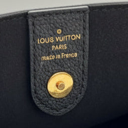 Louis Vuitton Lockmeto Black Leather Bag