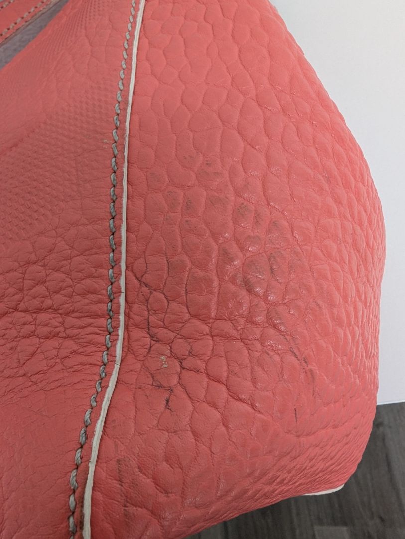 Burberry Canterbury Rose Pink Embossed Check Tote Bag