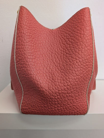 Burberry Canterbury Rose Pink Embossed Check Tote Bag