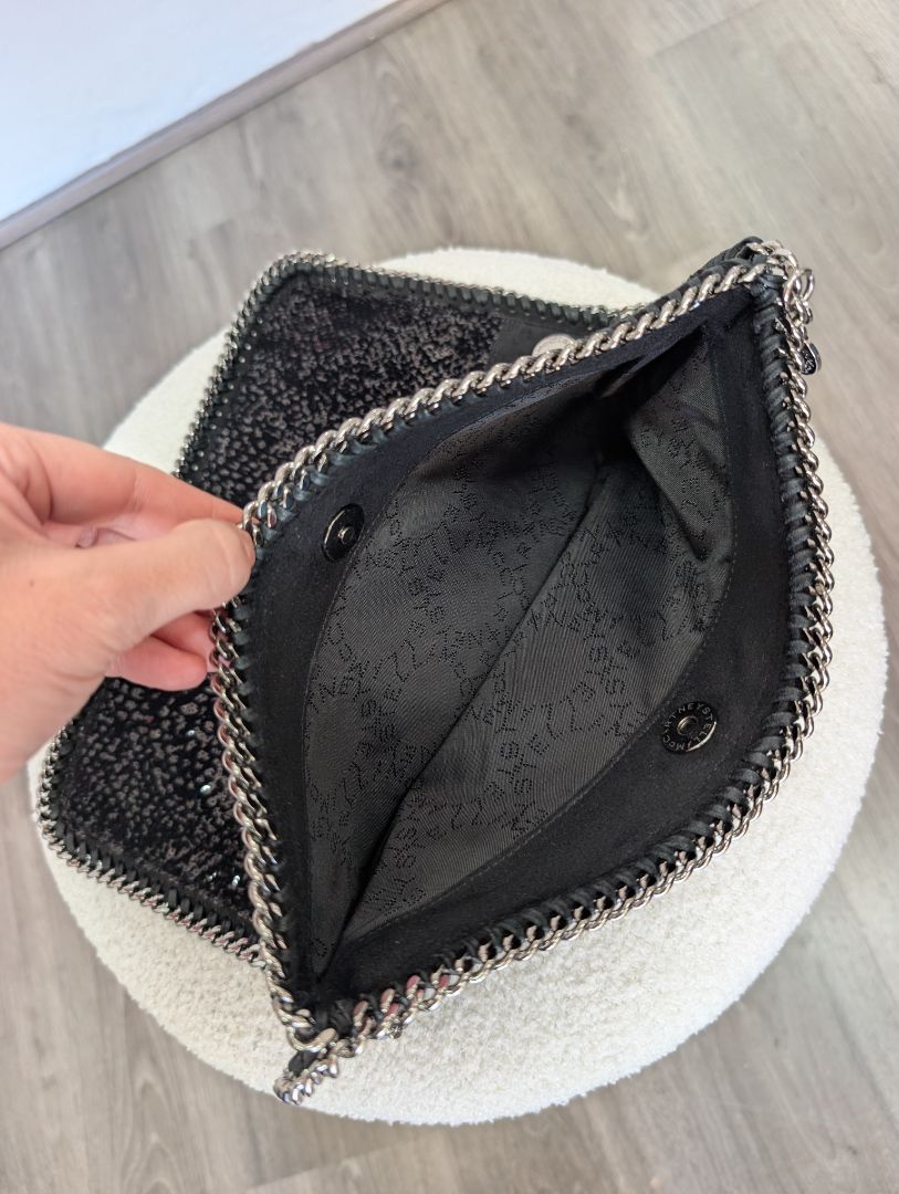 Stella McCartney Falabella Fold-Over Clutch