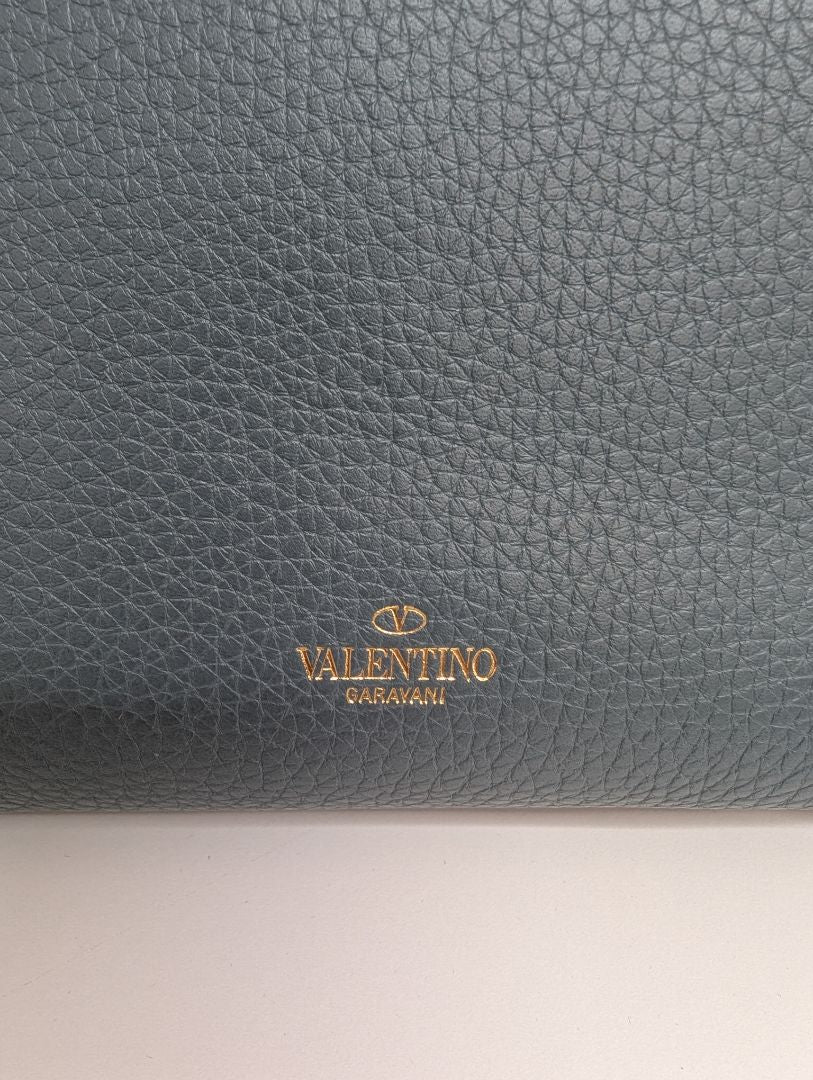 Valentino Garavani Rockstud Blue Satchel Bag