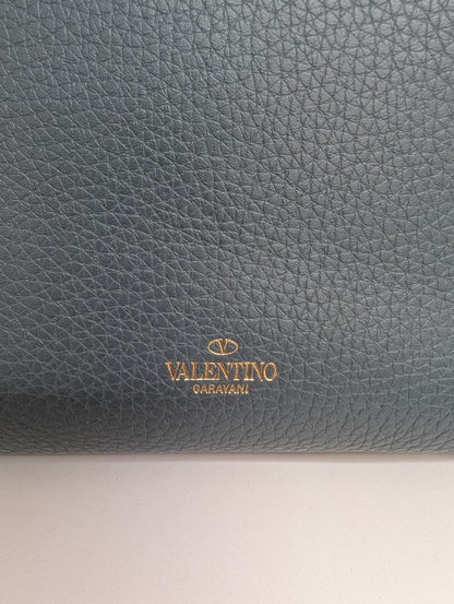 Valentino Garavani Rockstud Blue Satchel Bag