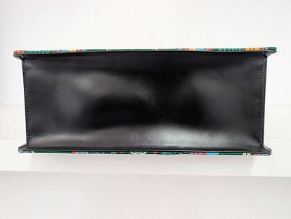 Gucci Sylvie Floral Jacquard Top Handle Bag