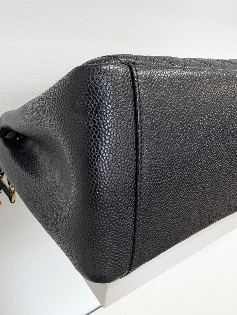 Chanel Caviar Leather Grand Shopping Tote