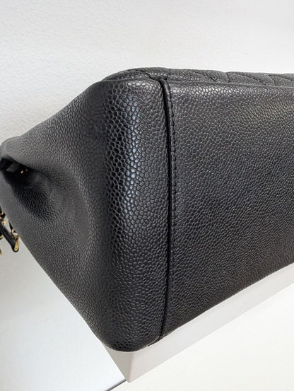 Chanel Caviar Leather Grand Shopping Tote