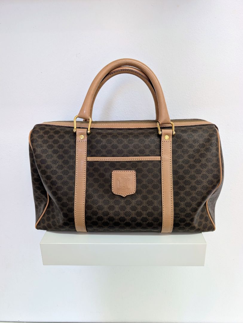 Celine Macadam Boston Bag