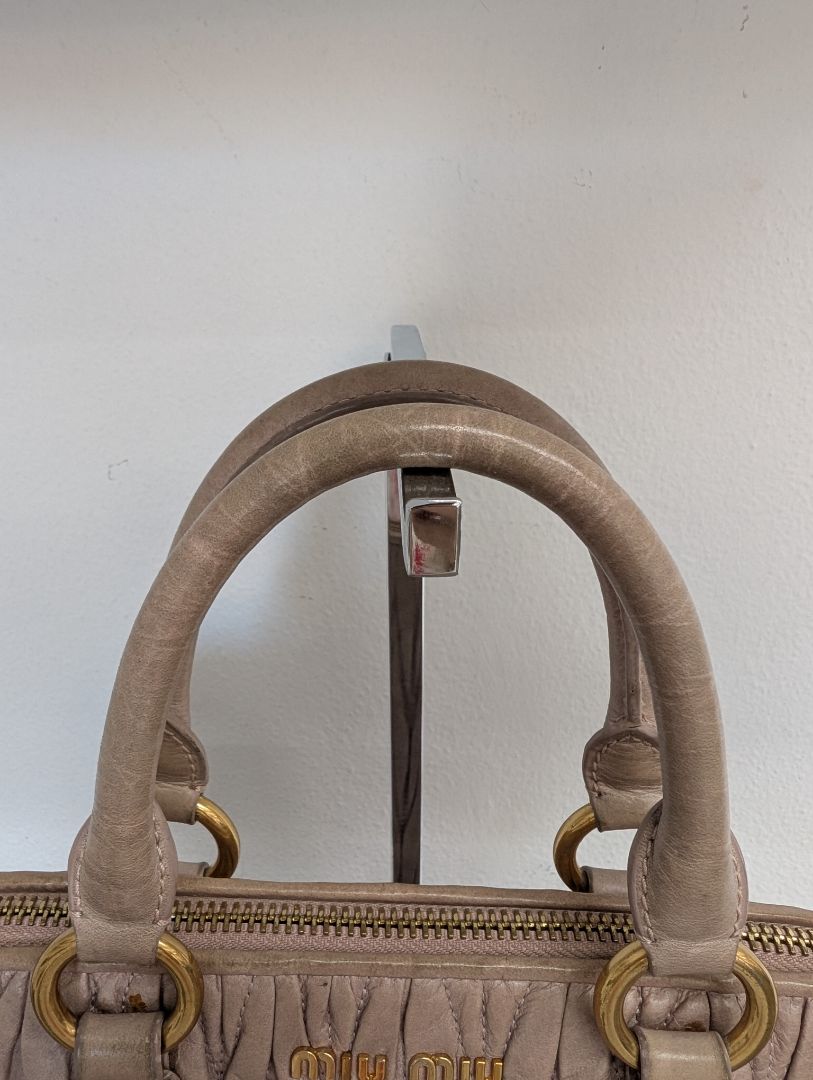 Miu Miu Beige Matalasse bag