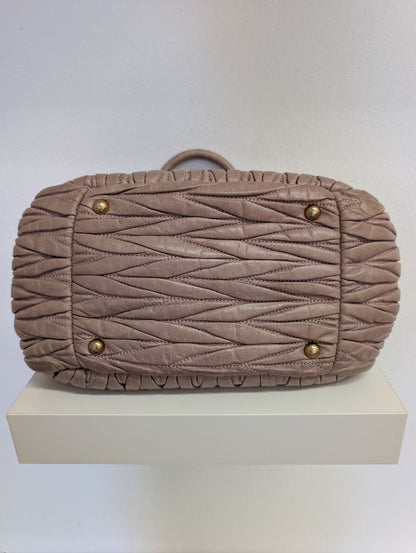 Miu Miu Beige Matalasse bag