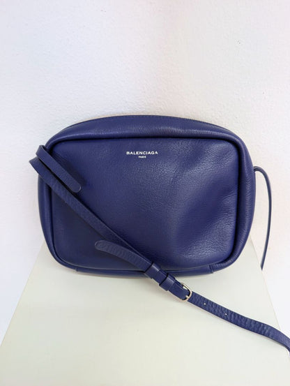Balenciaga Navy Blue Everyday Camera Bag