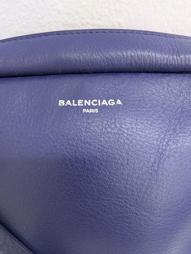 Balenciaga Navy Blue Everyday Camera Bag