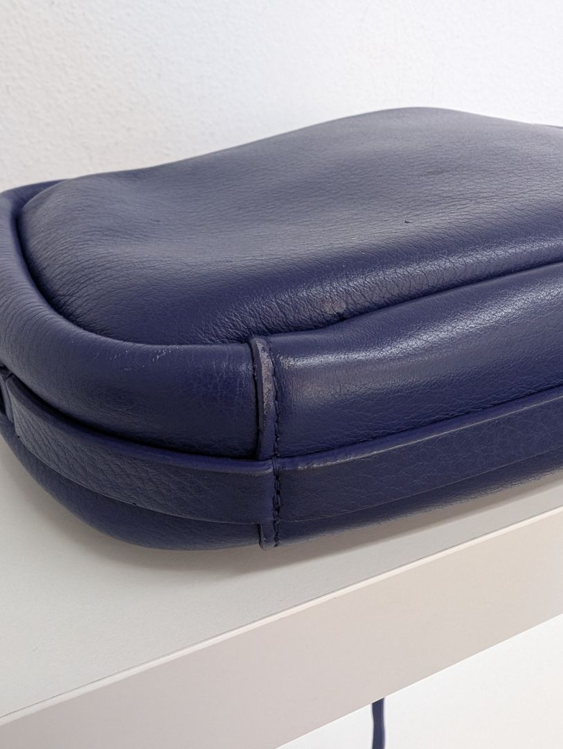 Balenciaga Navy Blue Everyday Camera Bag