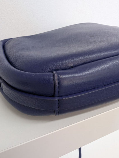 Balenciaga Navy Blue Everyday Camera Bag
