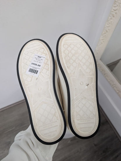 Christian Dior Walk'n'Dior Sneakers. Size 36.5.