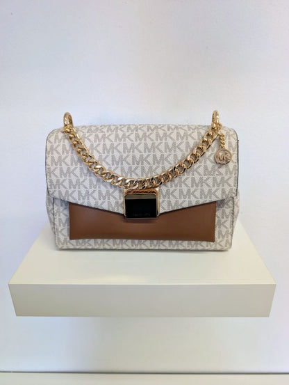 Michael Kors Lita Two Tone Medium Bag
