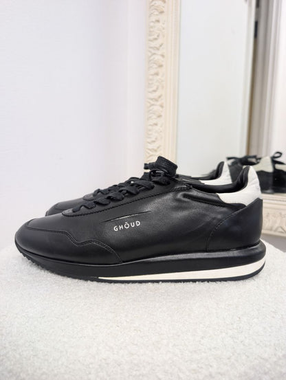 Ghoud Black Mono Rush Sneaker. Size 40.