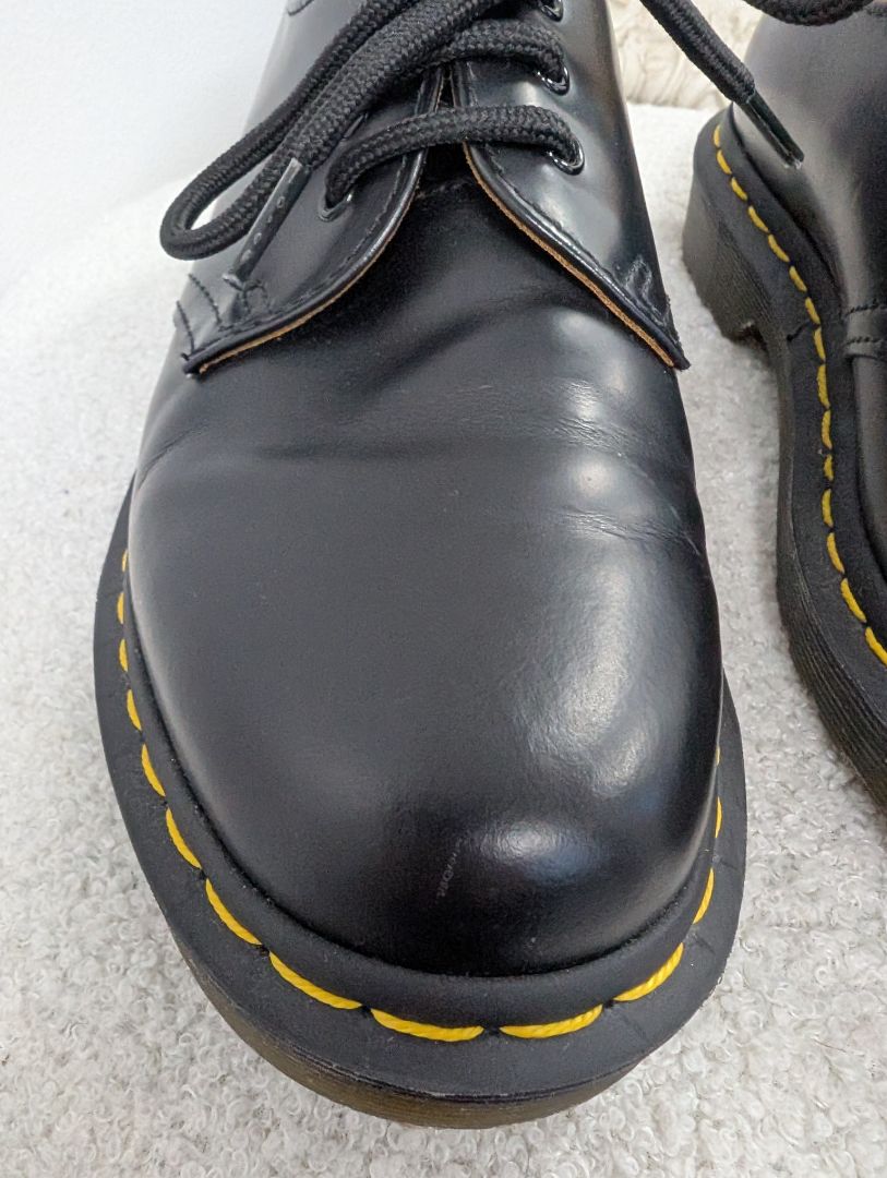 Dr. Martens Black Lace Up Shoes. Size 37.