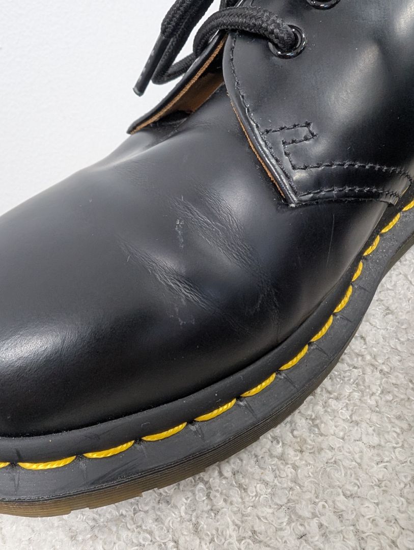 Dr. Martens Black Lace Up Shoes. Size 37.