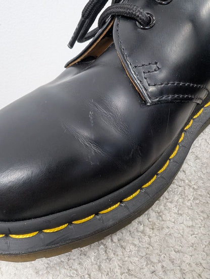Dr. Martens Black Lace Up Shoes. Size 37.