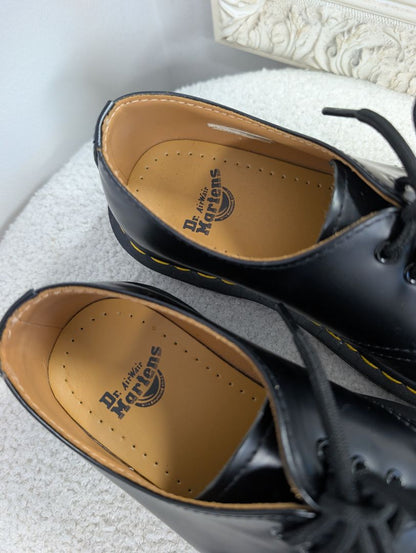 Dr. Martens Black Lace Up Shoes. Size 37.