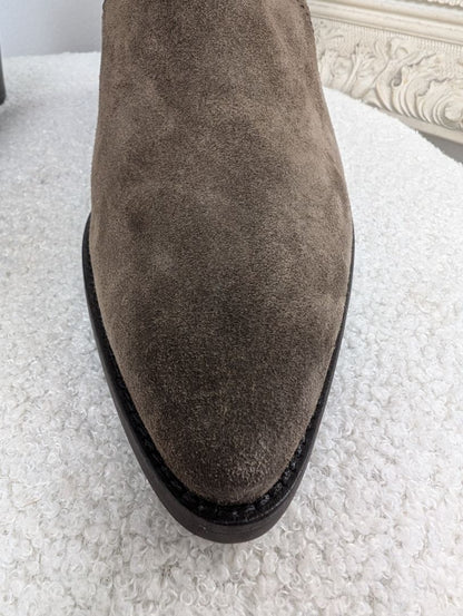 Paul Green Suede Ankle Boots. Size 38.