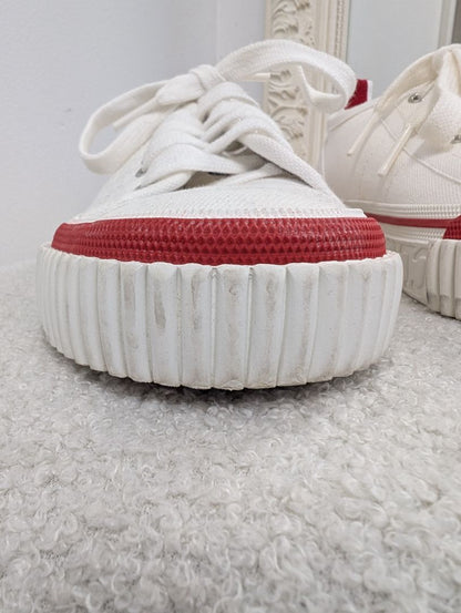 Christian Louboutin Pedro Junior Canvas Sneaker. Size 37.