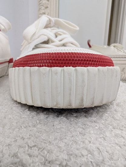 Christian Louboutin Pedro Junior Canvas Sneaker. Size 37.