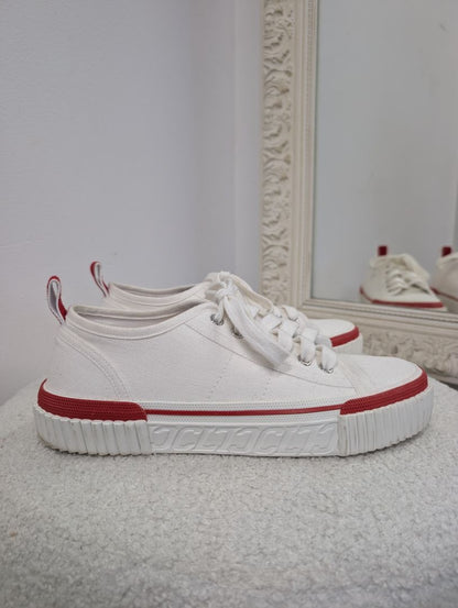 Christian Louboutin Pedro Junior Canvas Sneaker. Size 37.