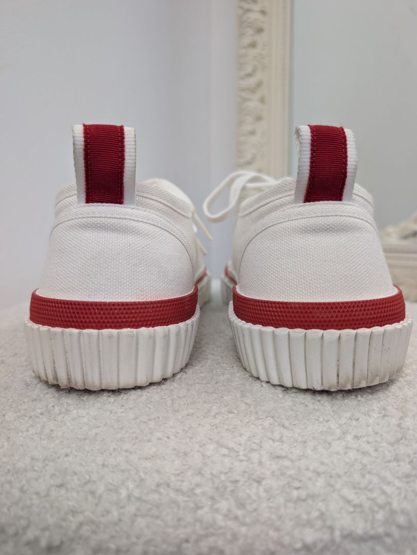 Christian Louboutin Pedro Junior Canvas Sneaker. Size 37.