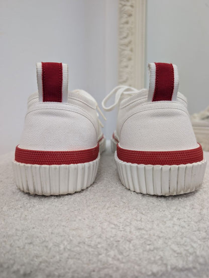 Christian Louboutin Pedro Junior Canvas Sneaker. Size 37.