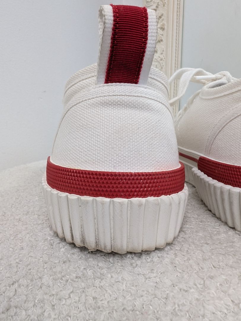 Christian Louboutin Pedro Junior Canvas Sneaker. Size 37.