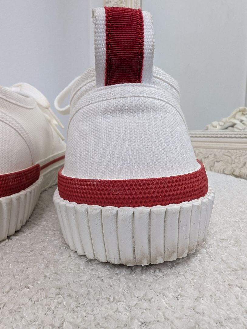 Christian Louboutin Pedro Junior Canvas Sneaker. Size 37.