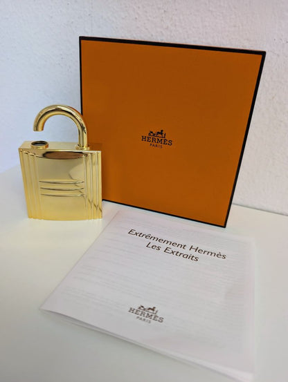Hermes Jour d'Hermes Extrait De Parfum Padlock Perfume Case