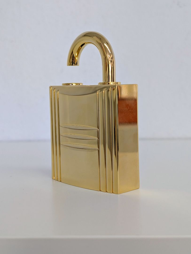 Hermes Jour d'Hermes Extrait De Parfum Padlock Perfume Case