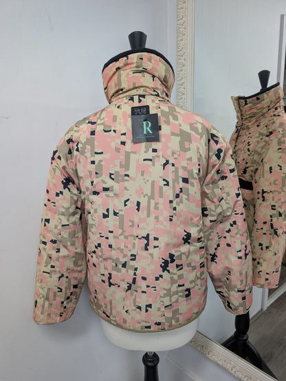 PE Nation Combat Olive Grey Reversible Jacket. Size 6.