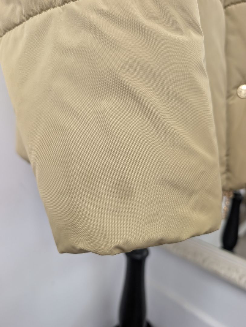 PE Nation Combat Olive Grey Reversible Jacket. Size 6.