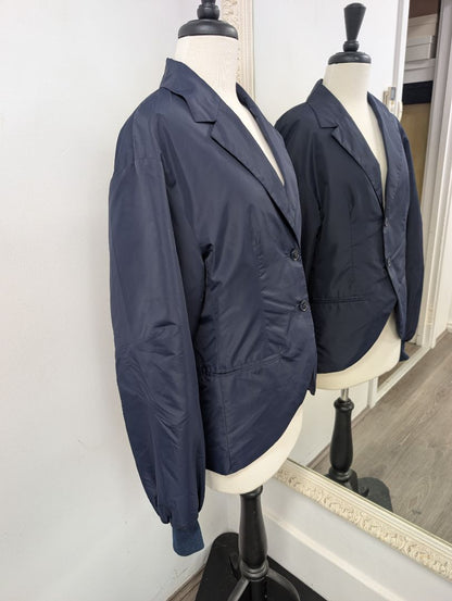 Baum Und Pferdgarten Navy Puffer Jacket. Size 10.