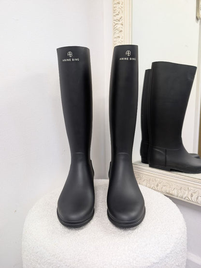 Anine Bing Kari Rain Boots. Size 39.