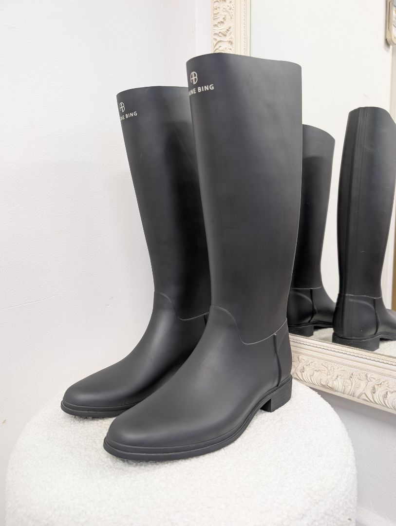 Anine Bing Kari Rain Boots. Size 39.