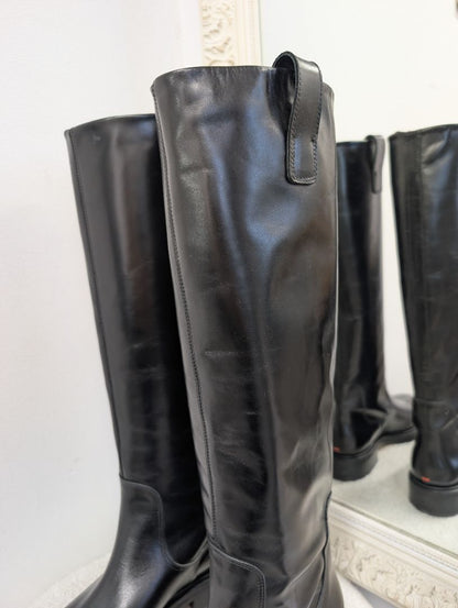 Aeyde Henry Knee High Boots. Size 38.