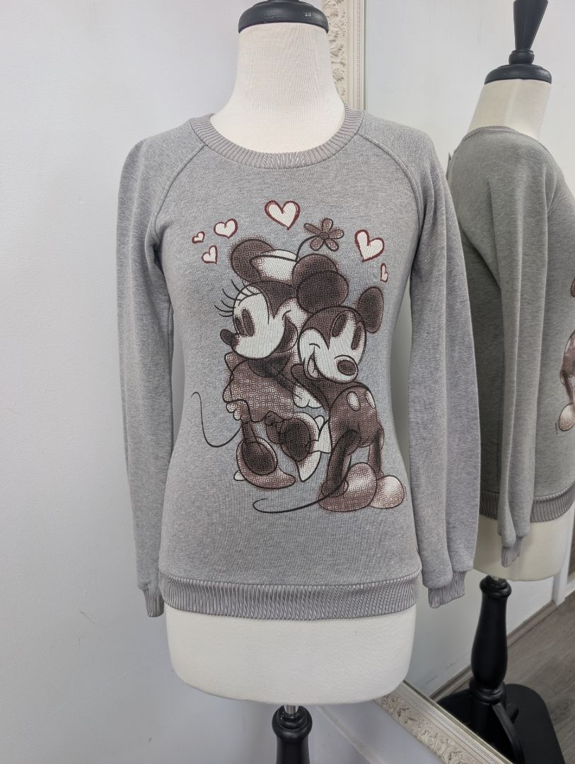 Dolce & Gabbana, Disney Grey Sweater. Size 6.