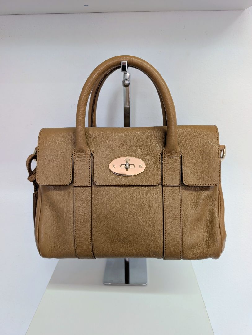 Mulberry Mini Bayswater Tan Satchel