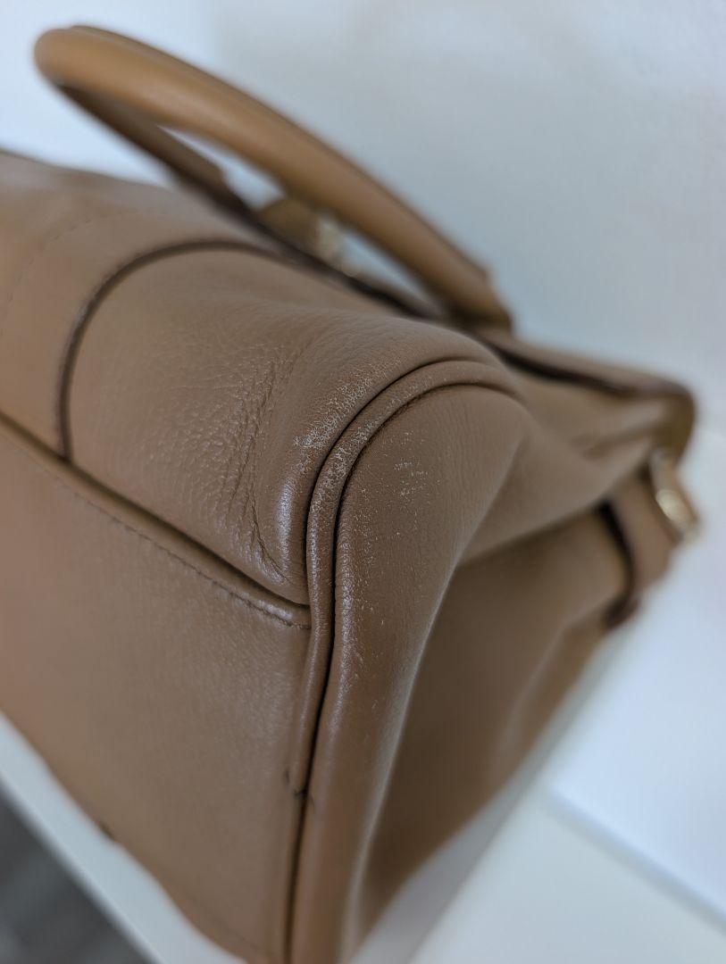 Mulberry Mini Bayswater Tan Satchel