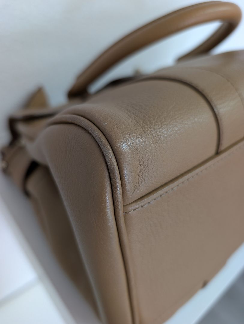 Mulberry Mini Bayswater Tan Satchel