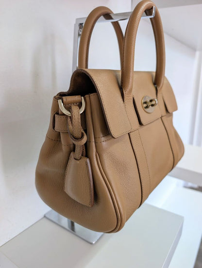 Mulberry Mini Bayswater Tan Satchel