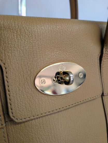 Mulberry Mini Bayswater Tan Satchel