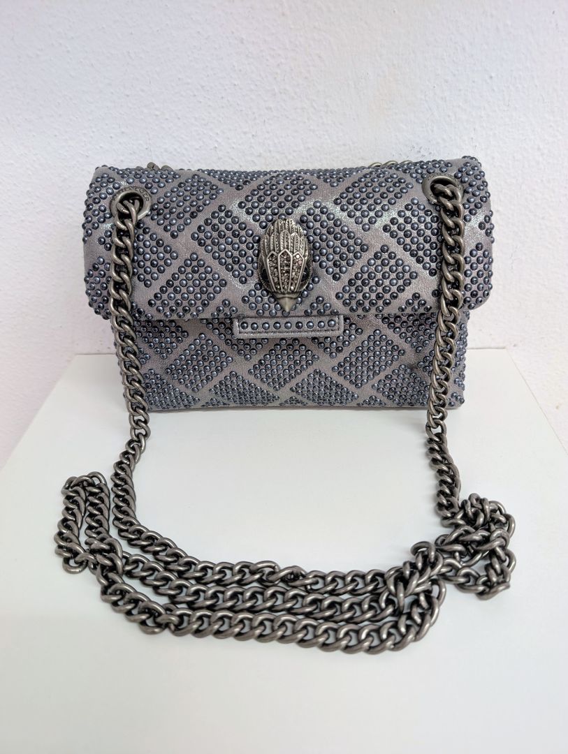 Kurt Geiger Fabric Mini Kensington Cross Body Bag