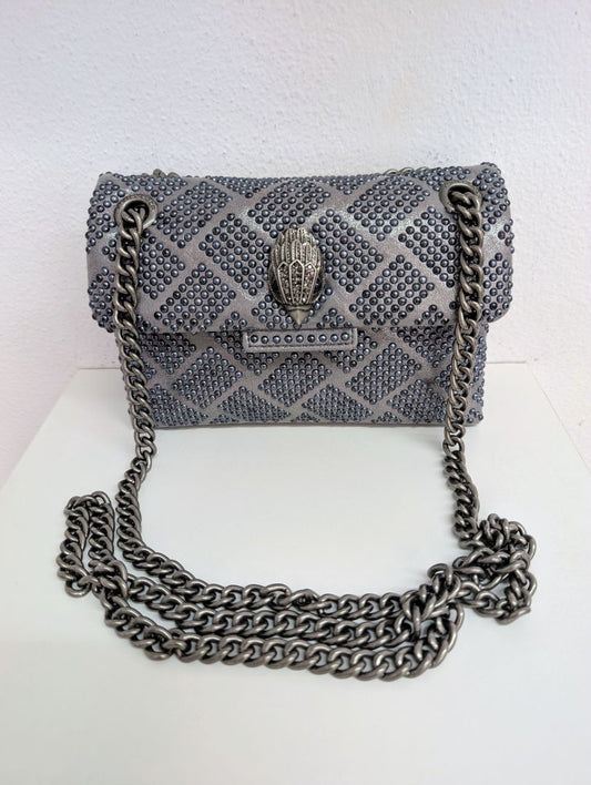 Kurt Geiger Fabric Mini Kensington Cross Body Bag